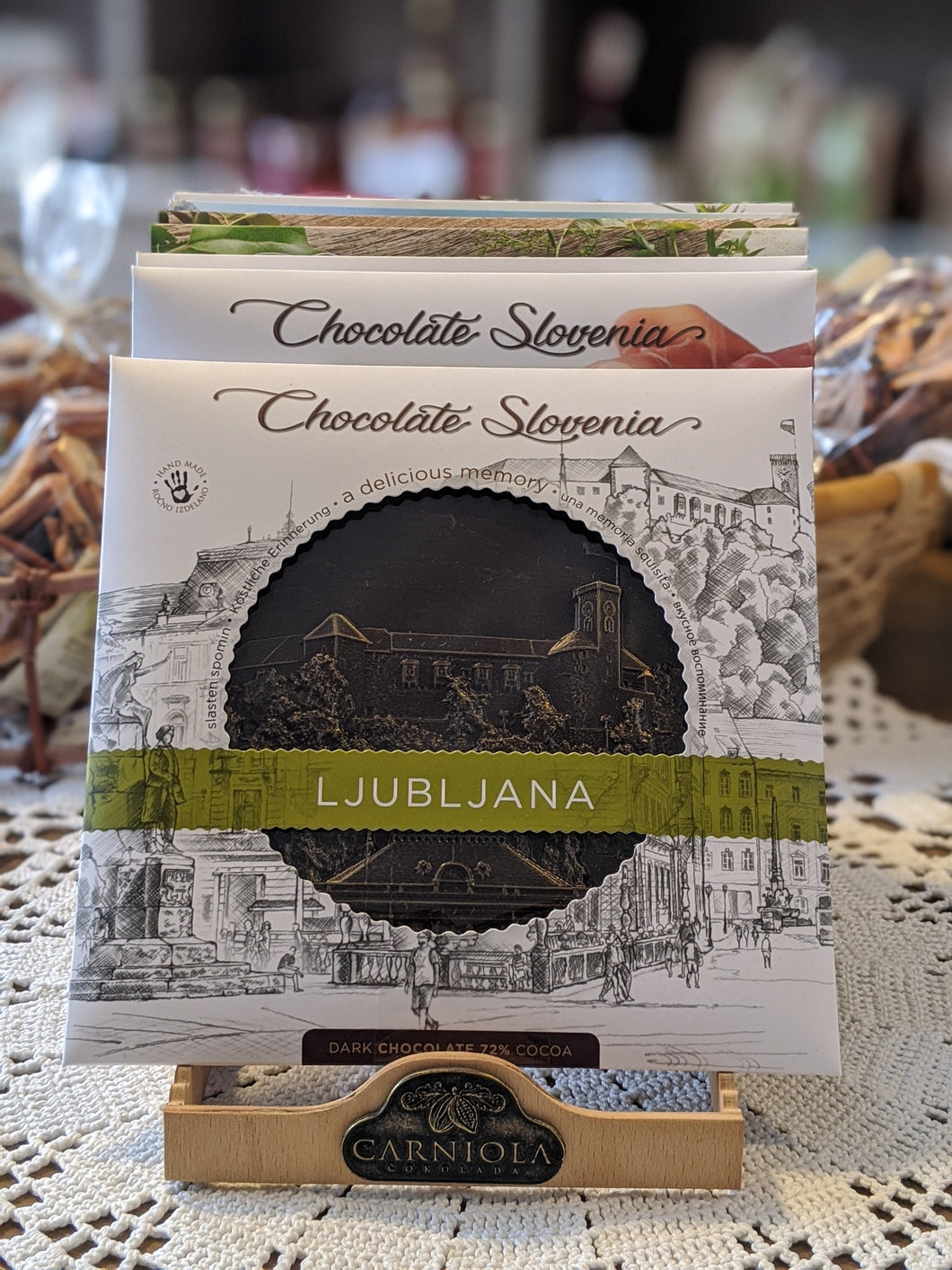 Čokolada Ljubljana – Ljubljanski grad 125g
