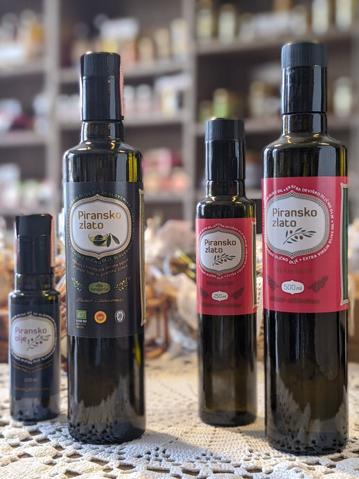 Natives Olivenöl extra der slowenischen Istrien gU
