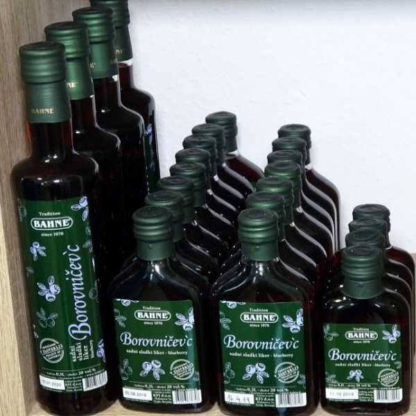 Borovničev'c 100ml, 200ml, 500ml