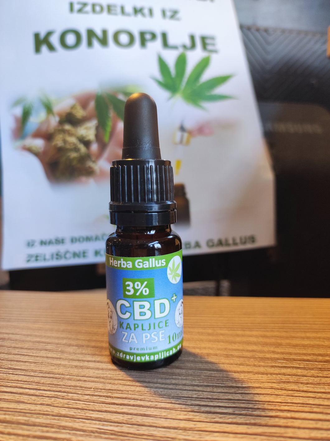 CBD 3% kapljice za pse