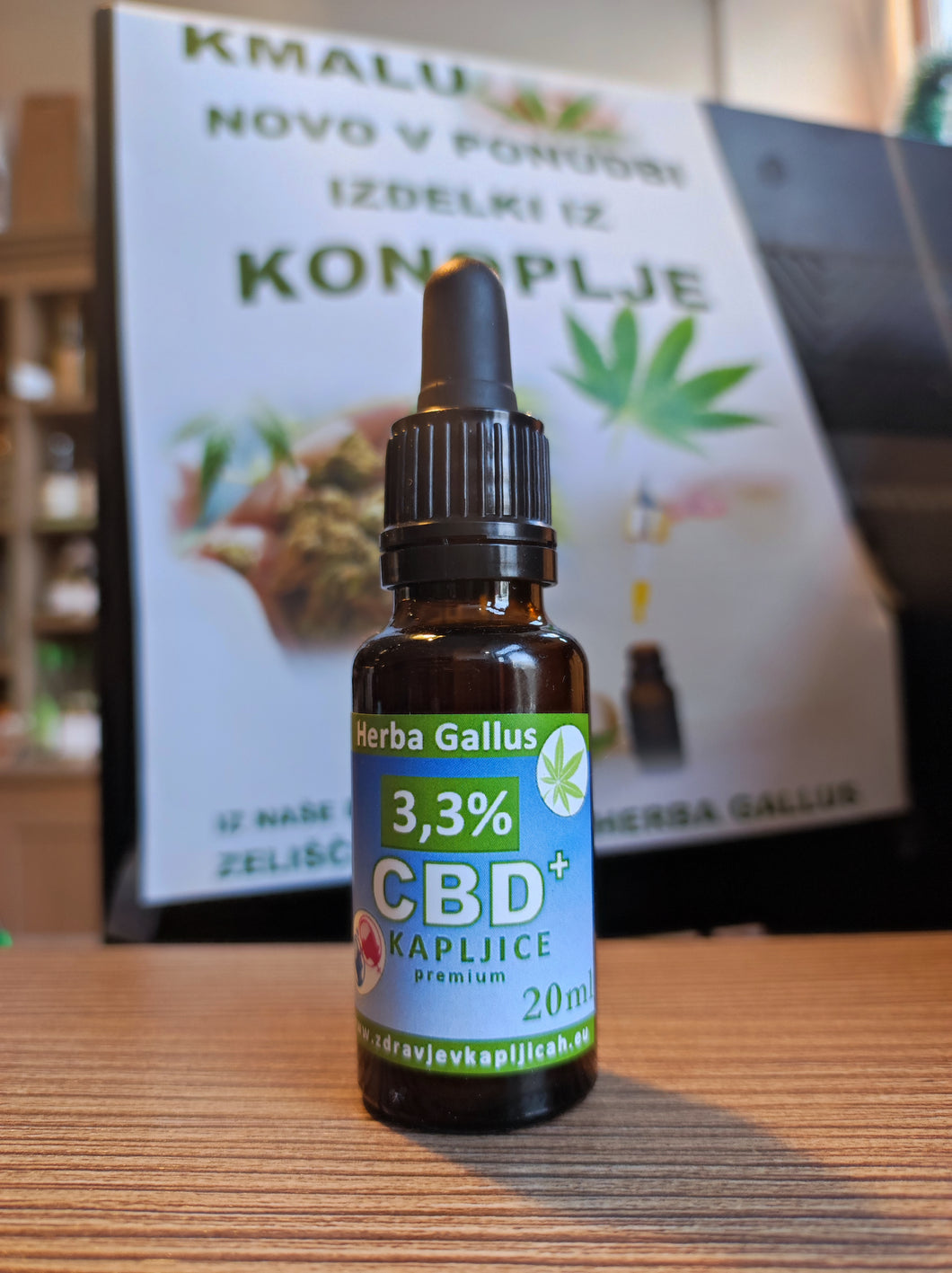 CBD 3,3% kapljice