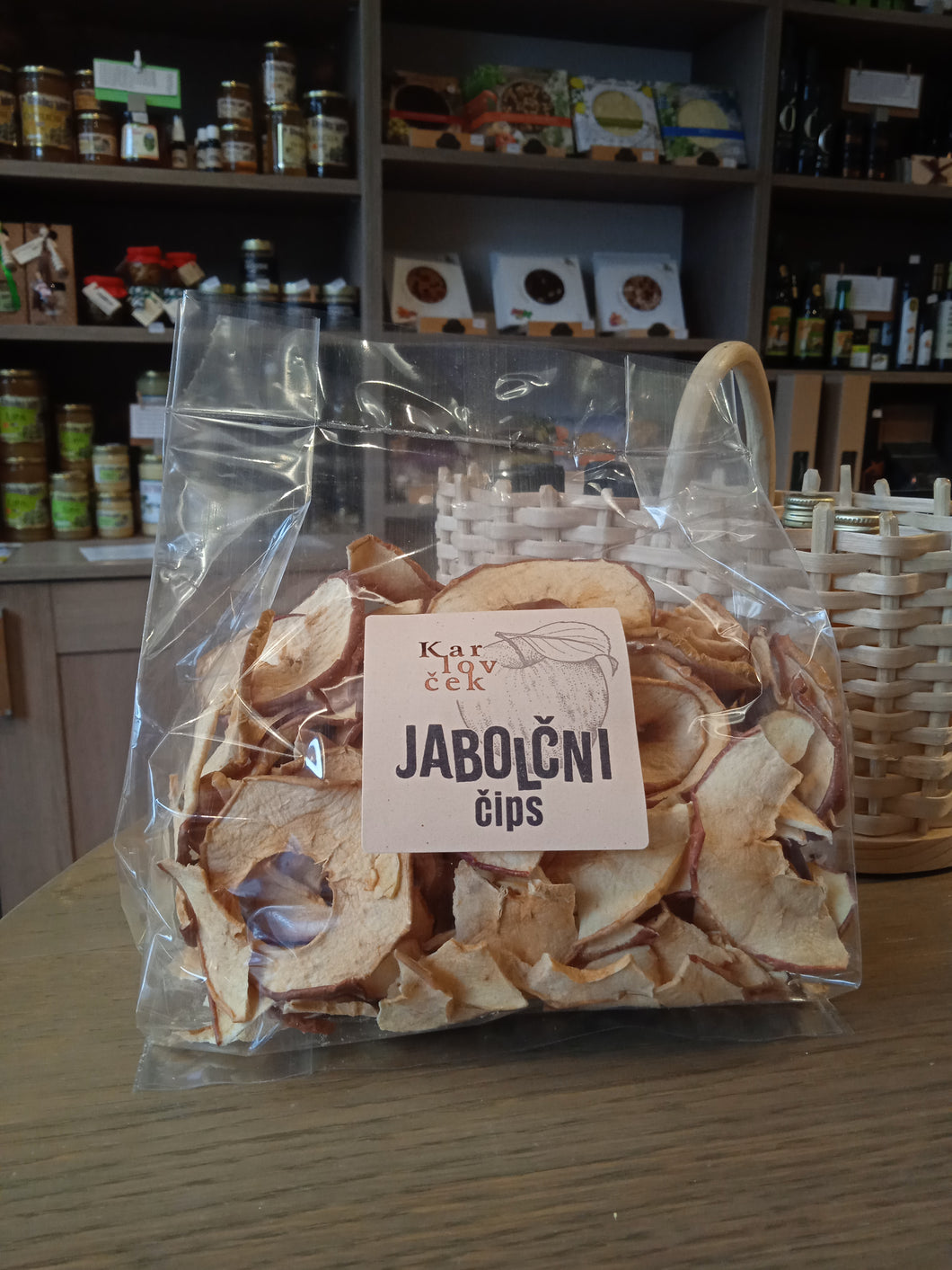 Jabolčni čips 130g