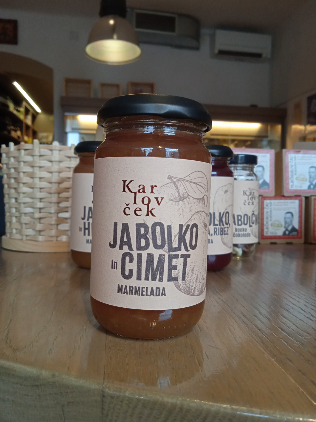 Marmelada jabolko in cimet 230g