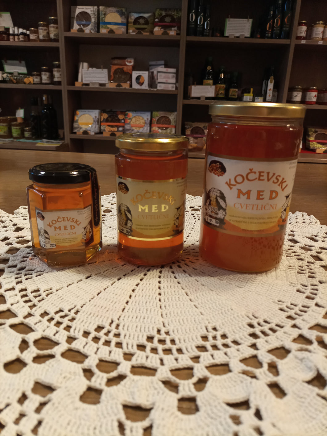 Kočevski flower honey 900g, 450g, 220g