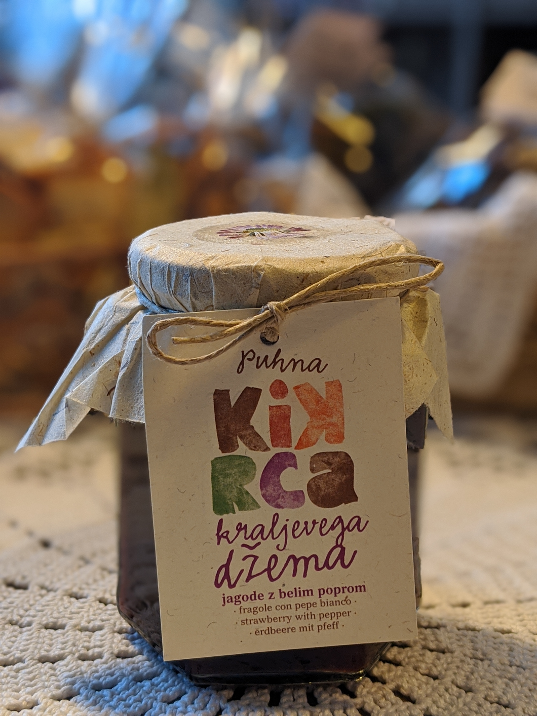 Royal strawberry jam with white pepper 300 g