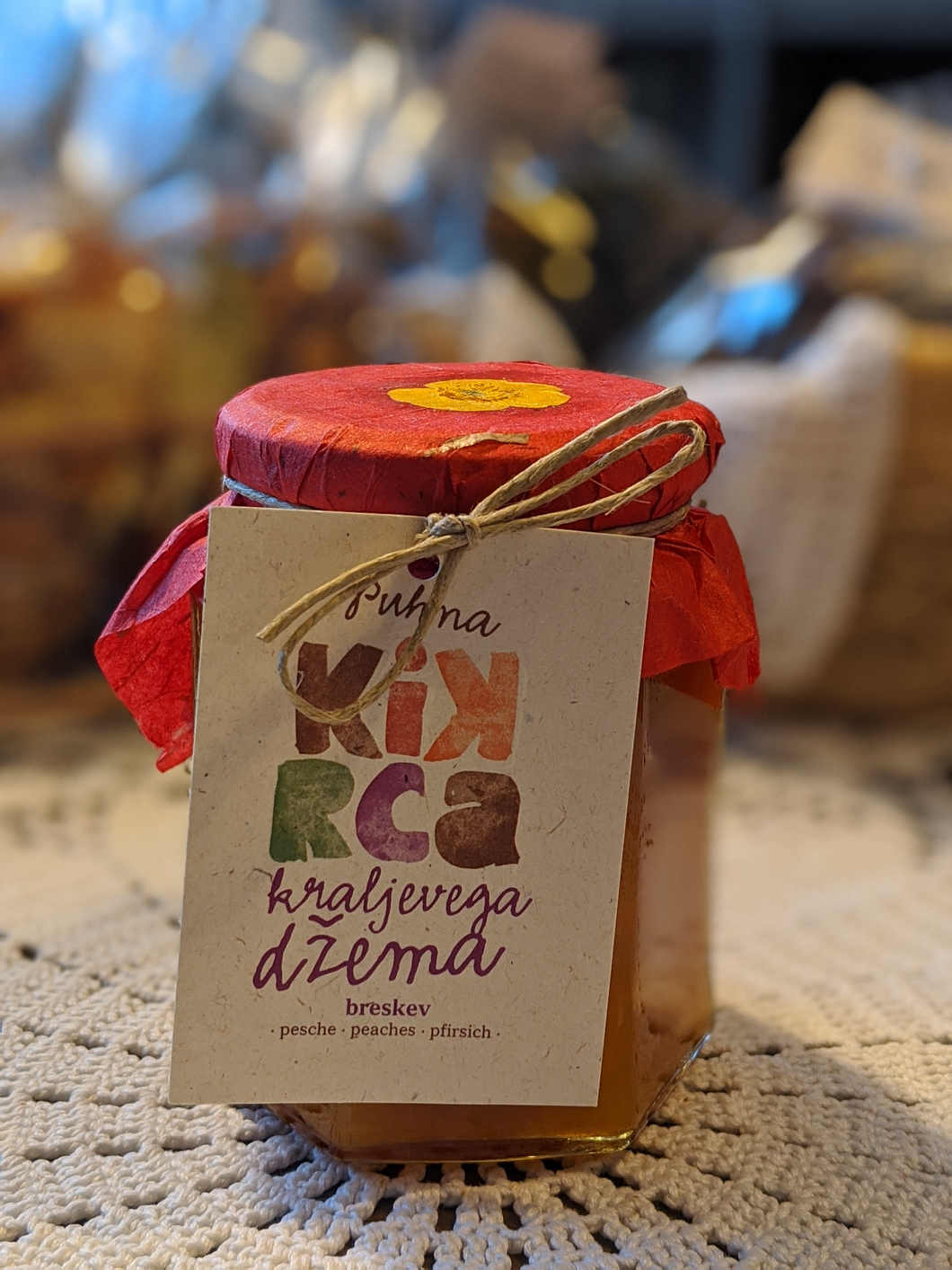 Royal peach jam 300g