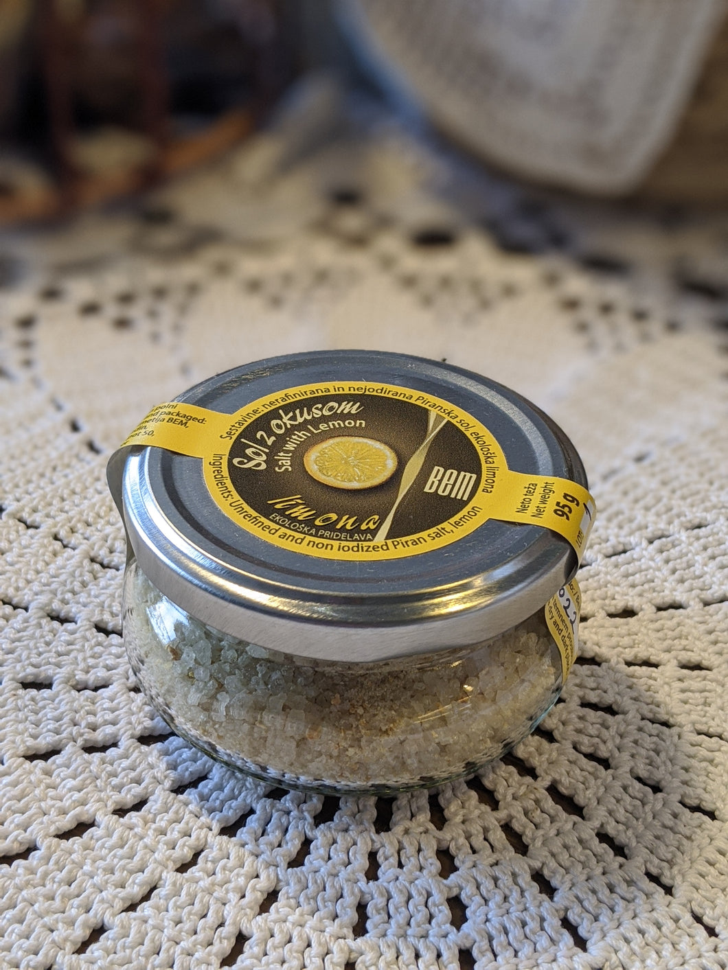 Piran salt with lemon 95 g
