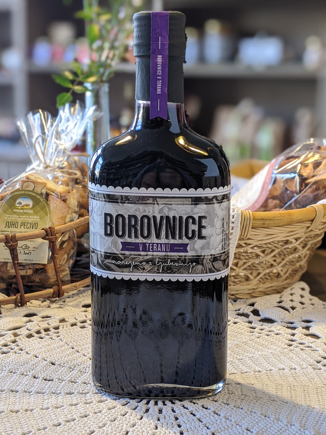 Borovnice v teranu 0.5l, 0.2l