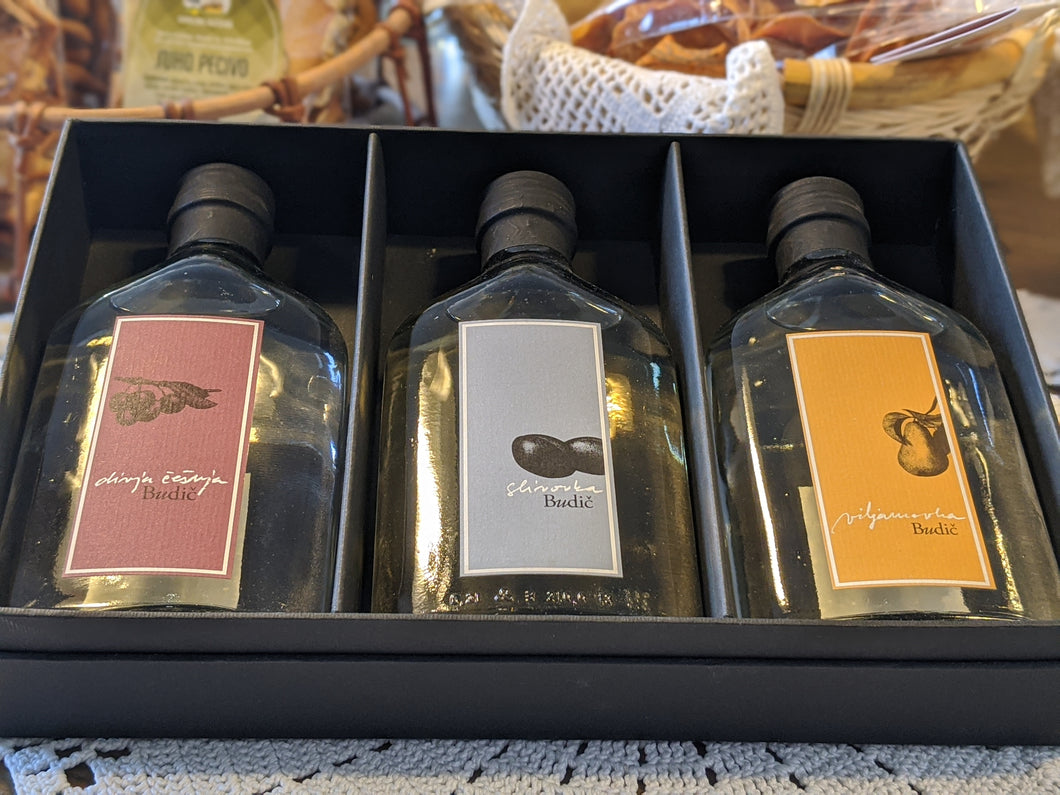 Tris Spirituosen 3 x 100 ml - Geschenkbox