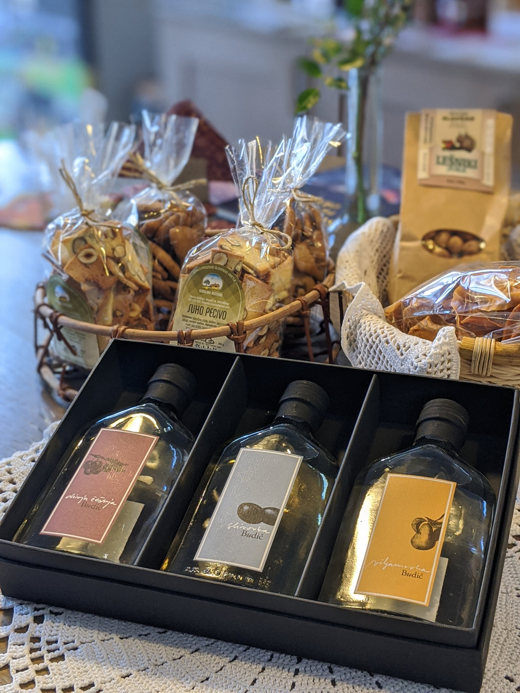 Tris spirits 3 x 200 ml, 100 ml - gift packaging