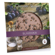 Bild in Galerie-Viewer hochladen, Schokolade Slowenien - Pflaumenschnaps 135 g
