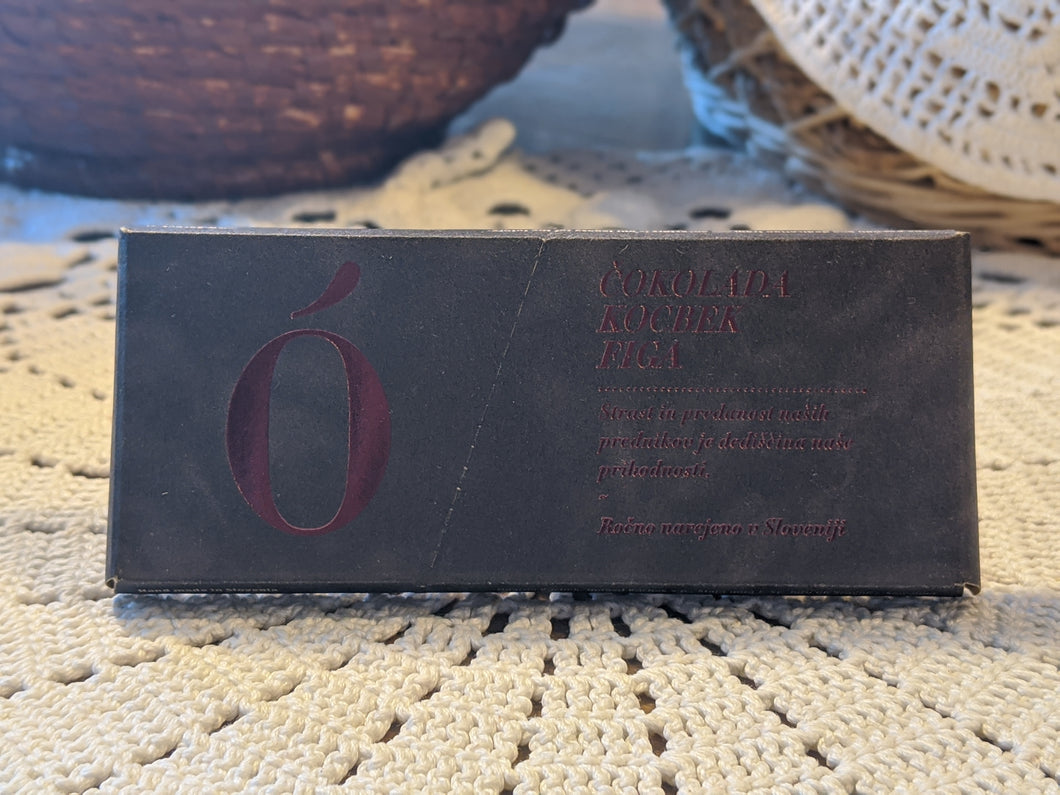 Čokolada KOCBEK 50g – Figa