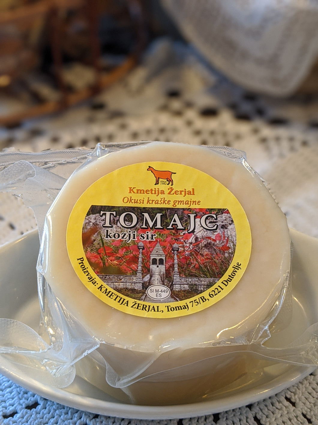 Goat cheese Tomajc 360g