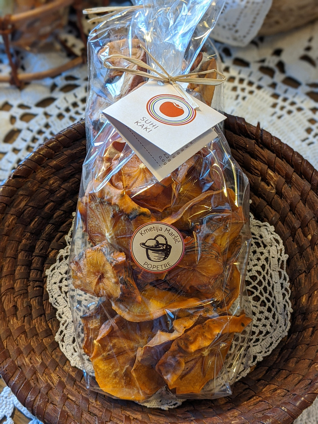Dried persimmons 250 g slices