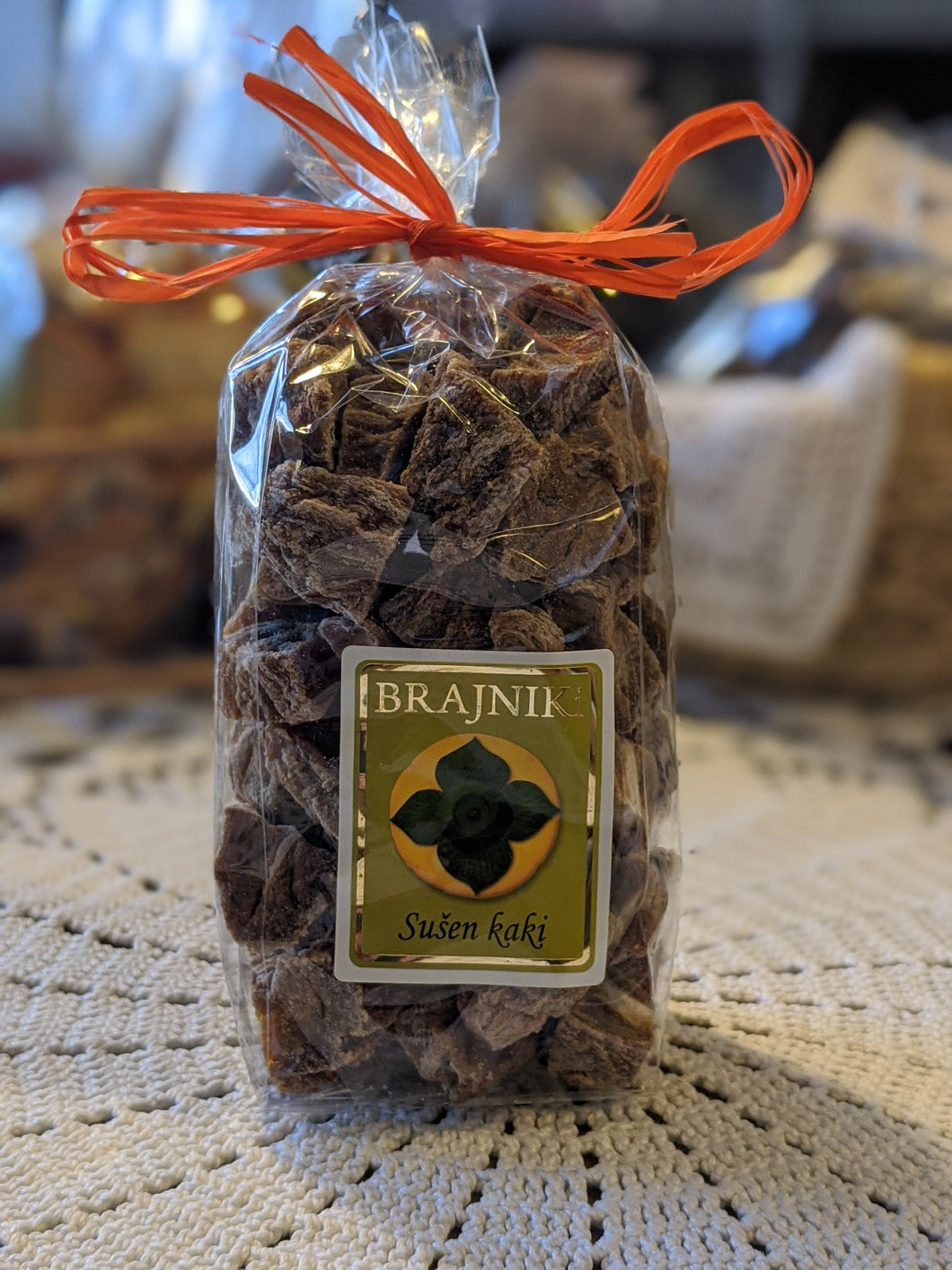 Getrocknetes Khaki 250g, in Scheiben geschnitten