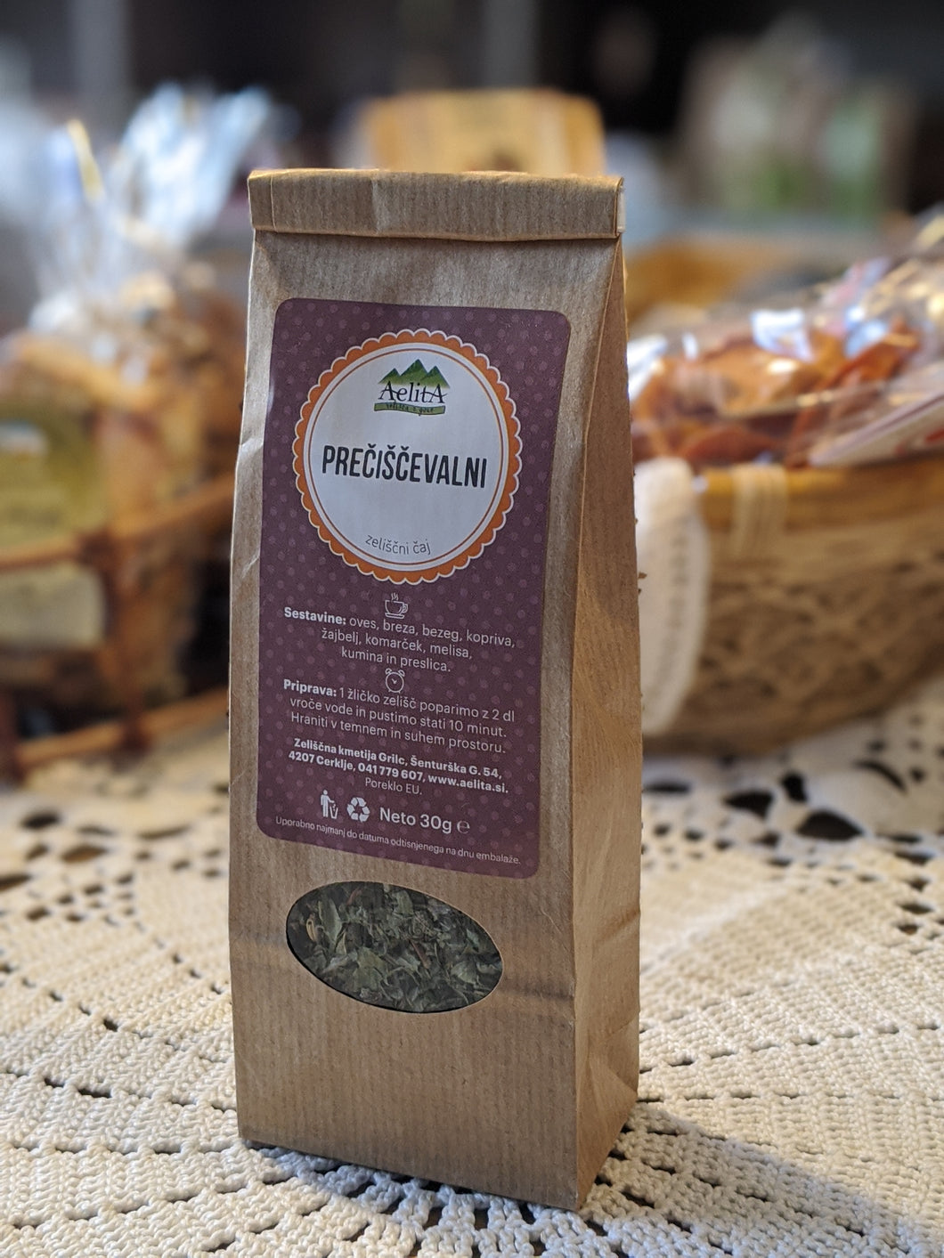 Herbal tea Aelita - Purifying 30g