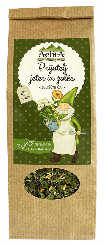 Zeliščni čaj Aelita - Prijatelj jeter in žolča 30g