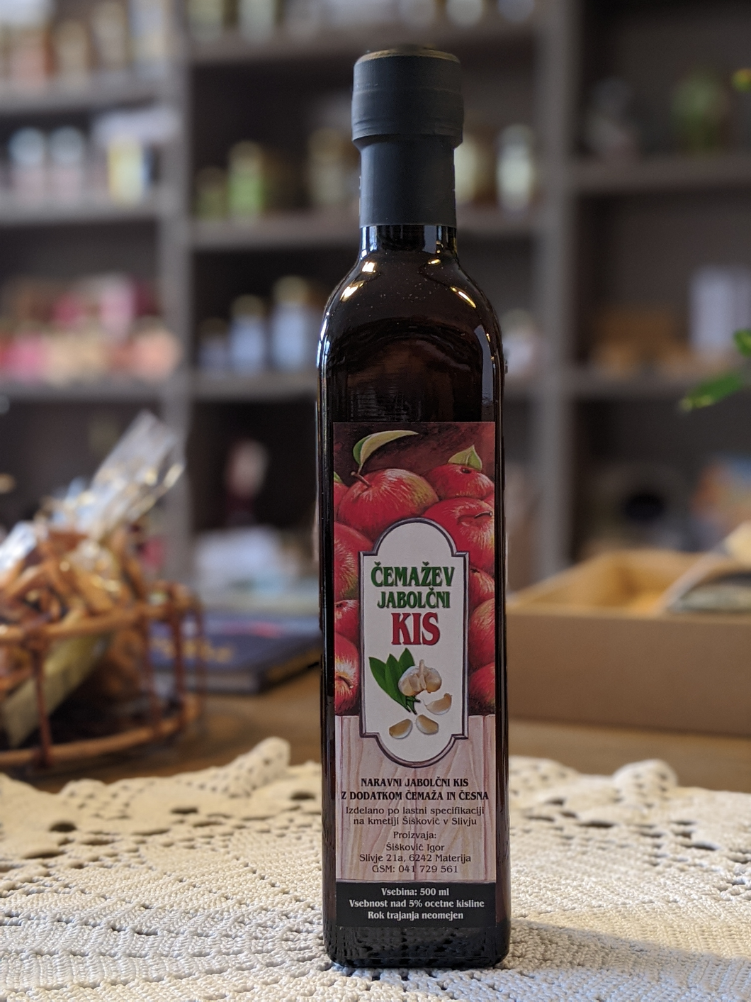 Cemaž apple cider vinegar 0.5l