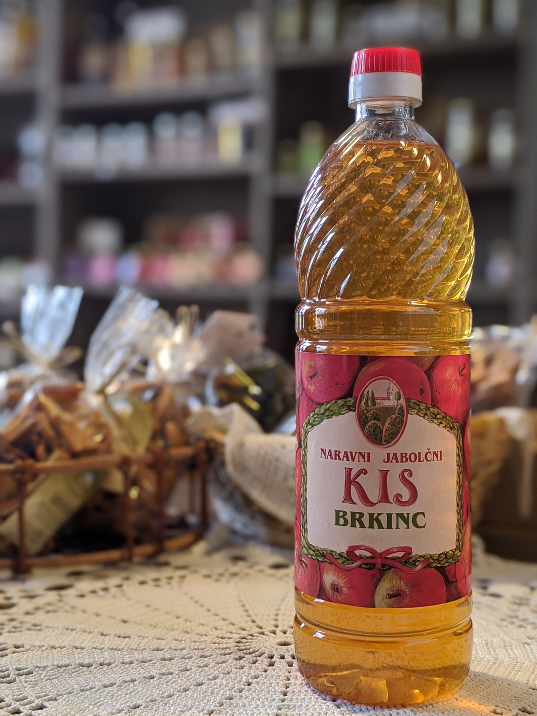 Natural apple cider vinegar 1l - Brkinc